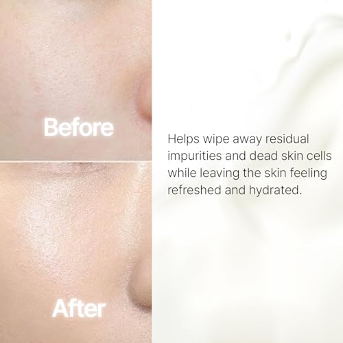 shaishaishai REPAIR MILKY Skin Peel Toner Pads, Gentle Exfoliating with PHA 2%, Rice Extract, Vegan Formula, Prequel Skincare, Korean Skincare, 60 pads