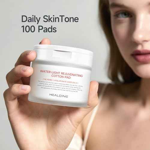 Rejuvenating Zero Pore Toner Cotton Pads with Hyaluronic Acid & MC-PDRN - Moisturizing Facial Korean Skin Care for Smooth Skin£¨100 Pads£©