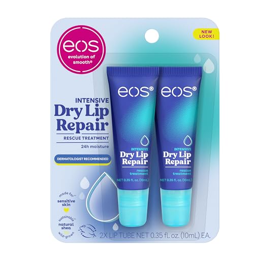 eos Hero Extra Dry Lip Repair, 24H Moisture, 2-Pack