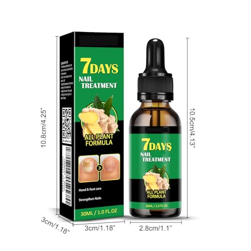 IMOLL Ginger Nail Growth Serum & Cuticle Oil - Nail Care Treatment (2 Pack)