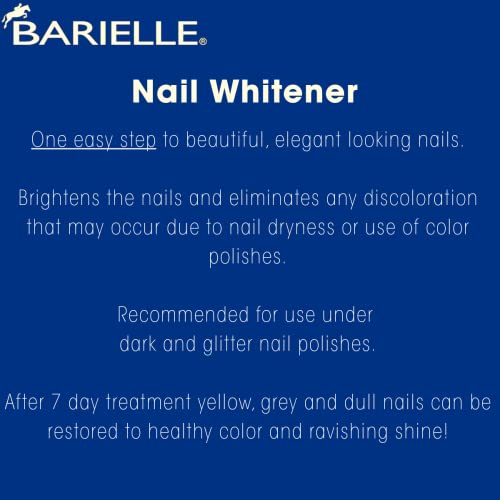 Barielle Natural Nail Whitener Brightening Treatment - 0.47 oz (2 Pack)