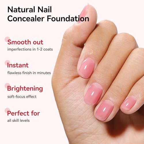 Nailshion Illuminating Nail Concealer Base Coat 15ml