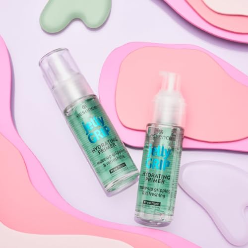 Essence Jelly Grip Hydrating Primer - Long-Lasting Makeup Base, Vegan, PETA Certified