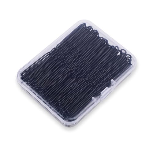 Black 2.8 Inch U Shaped Hair Pins - 100 Count for Women & Girls (Variation of THIS listing)