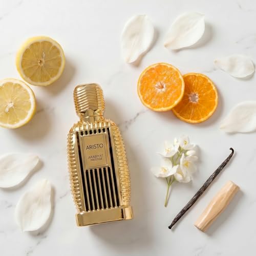 Unisex Citrus Woody Vanilla Eau de Parfum Spray 3.4 Fl Oz - Long Lasting Luxury Fragrance