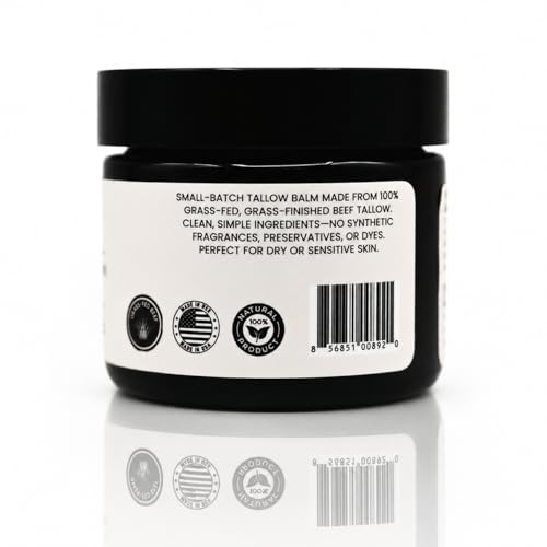 Grass-Fed Beef Whipped Tallow Balm - Vanilla Coffee 2oz