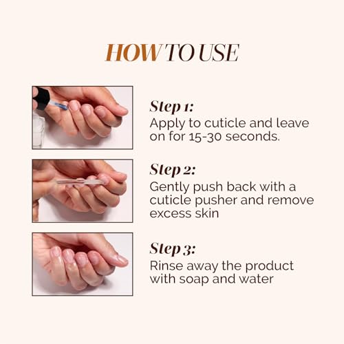 LONDONTOWN kur Fresh Glow Cuticle Remover - Instant Softening Liquid