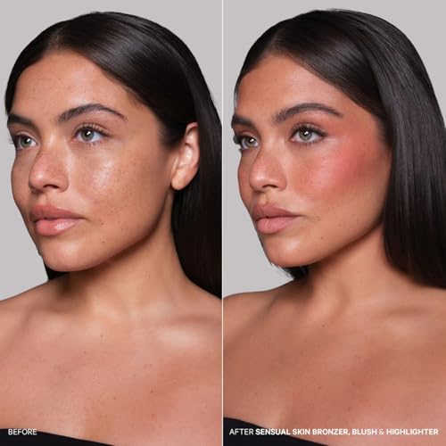 Kevyn Aucoin Sensual Skin Bronzer, Golden Hour - Medium (balanced bronze for medium to tan skin tones): Get a sun-kissed glow. Cream-to-powder formula. Blur texture, pores & fine lines. Made in Italy.