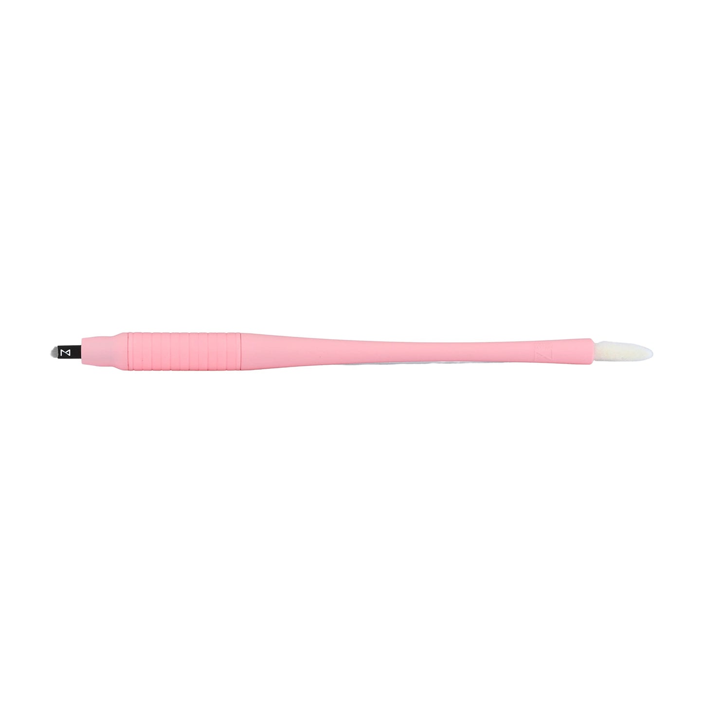 M Mellie's Signature Microblading Eyebrow Pen (Pack of 10) - Disposable Microblading Pen with Sterilized Blade, Comfortable Rubber Grip and Pigment Sponge for Flawless Bro (U18 NANO .15mm, Pink)
