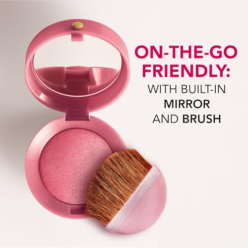 Bourjois Little Round Pot Blusher Powder #095 Rose De Jaspe 2.5g