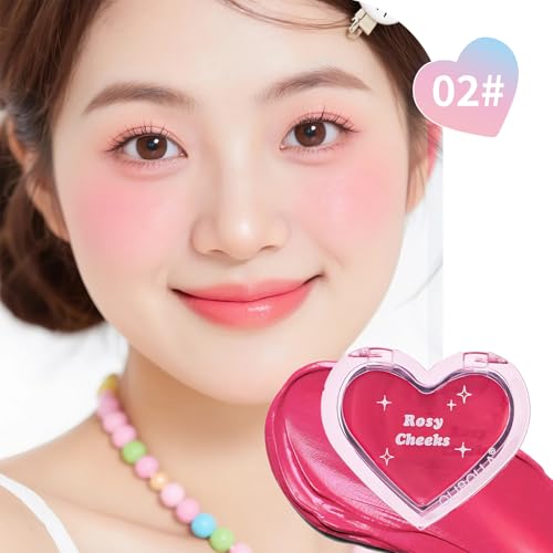 Cream Blush Compact - High-Pigment, Dewy, Long-Lasting