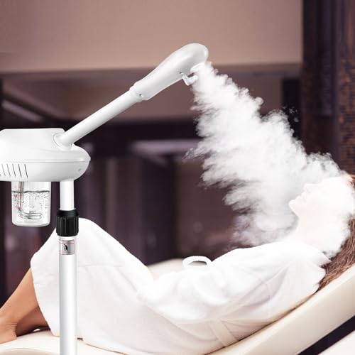Professional Facial Steamer with Ozone & Wheels