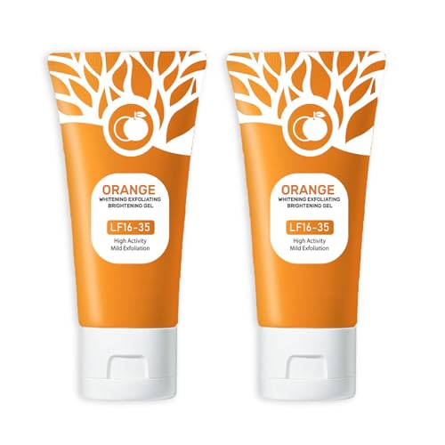 Orange Exfoliating Gel Scrub - Deep Cleansing Face & Body