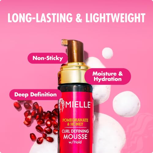 Mielle Organics Pomegranate Honey Curl Mousse for Type 4 Hair