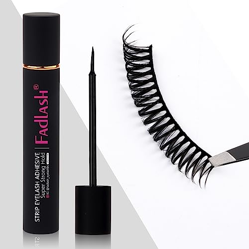 FADLASH Eyelash Glue - Strong Hold, Waterproof, Latex Free