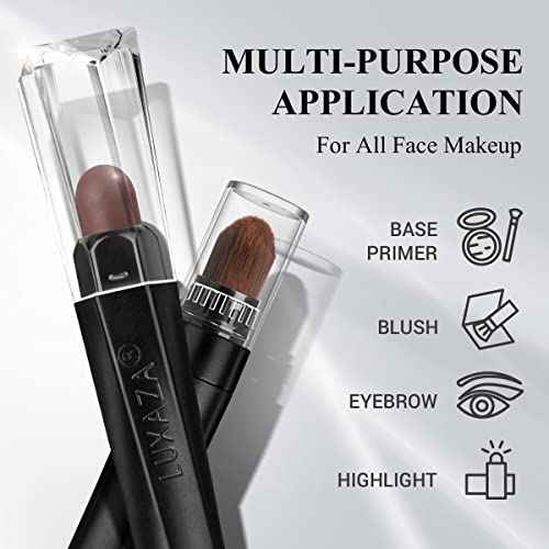 3Pcs Neutral Brown Eyeshadow Stick Set, Matte And Shimmer Creamy Eyeshadow Pencil, Shiny Pink Shadow, Waterproof Long Lasting Smoky Eye Makeup