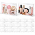 Clear Makeup Bags with Zipper, 60 Pack - EVA Cosmetic Organizer