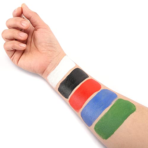 CCbeauty Devil Red Face Paint Stick - Halloween & Cosplay Makeup