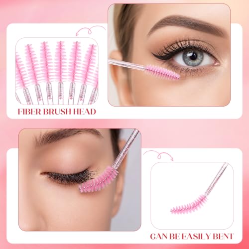 Patelai 80 Pc Disposable Mascara Brush & Tube Set