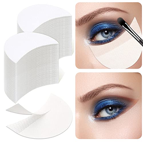 TailaiMei 300 Pcs Eyeshadow Shields - Lint Free Gel Pads