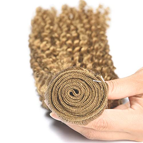 #27 Honey Blonde Water Wave Human Hair Bundles - 22 Inch