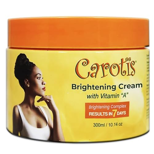CAROT?S, Skin Brightening Cream ? 300ml / 10.14fl oz ? 7 Day Night Cream for Uneven Skin Tone, with Vitamin A
