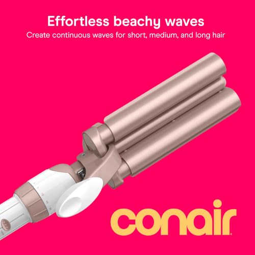Conair Triple Barrel Curling Iron - 30 Heat Settings