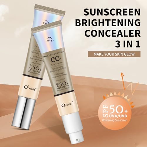 O'CHEAL CC Cream Foundation SPF 50+ Full Coverage