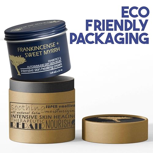 BALM OF GILEAD Foot Healing Cream - Frankincense & Sweet Myrrh Balm (4 oz)