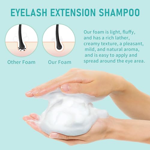Lash Extension Shampoo 2L with Pump - Professional Salon Cleanser