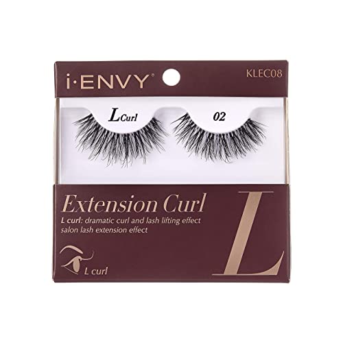 i-ENVY 3 Pairs False Eyelashes L Curl Salon Extension Effect