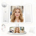 SANYCASA Makeup Mirror with Lights, 2X/3X/10X Magnification & Dimming