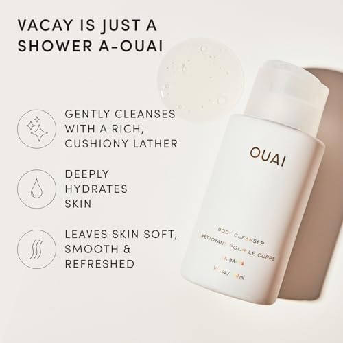 OUAI Body Cleanser St. Barts - Hydrating Foaming Wash 10 Fl Oz