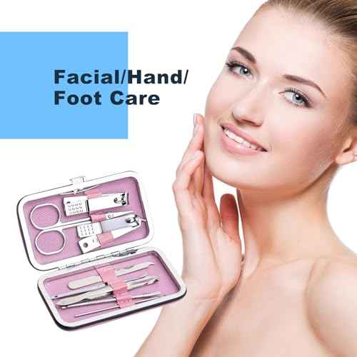 120pack Bulk Manicure Set, Nail Clippers Kit Stainless Steel Fingernail Clippers, Sturdy Nail Tip Cutter Trimmers Professional Grooming Toenail Clippers Personal Pedicure Kits Gift (8-in-1, 4 Colors)