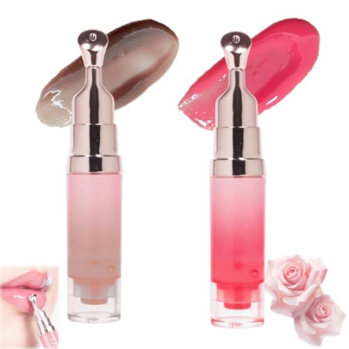Brightening Lip Serum with Metal Applicator - Hydrating & Plumping