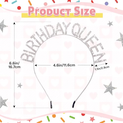 Birthday Queen Sunglasses & Crown Tiara Set – Party Accessories