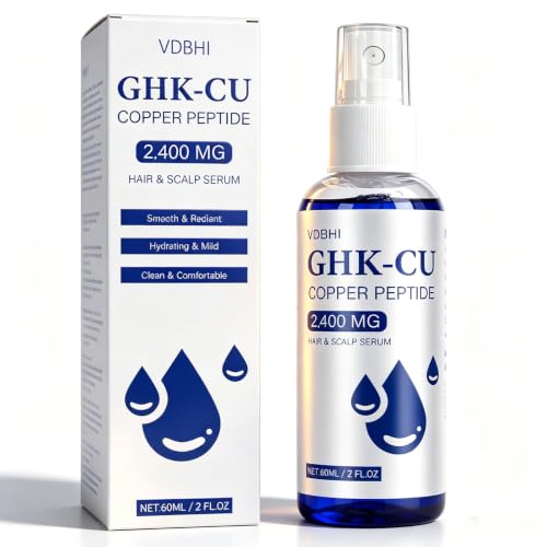 GHK-Cu Copper Peptide Mist for Hydration & Shine | Leave-In Spray