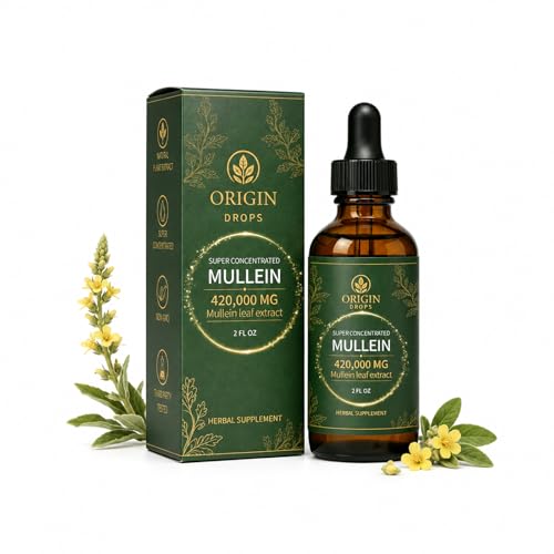 Super Concentrated Mullein Drops - 2 Fl oz by Origin Drops