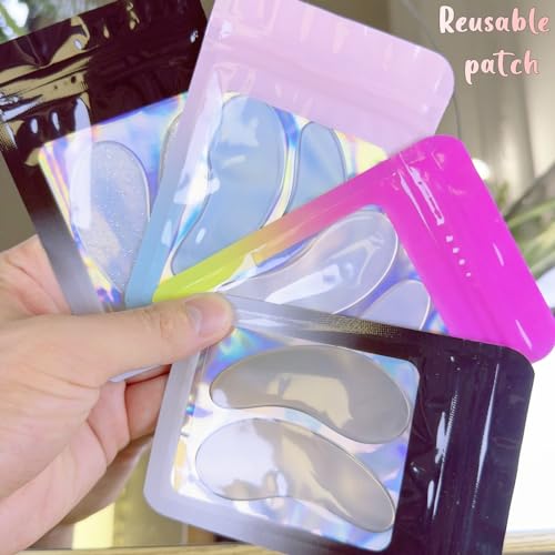 Under Eye Patches for Lash Lift & Lash Extensions - 4 Pairs