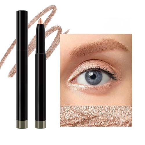 nude Shadow stick Liner Pencil, Long Lasting Waterproof Eyeliner Pencil, Smudge Proof, Matte Finish and shimmering (# 02)