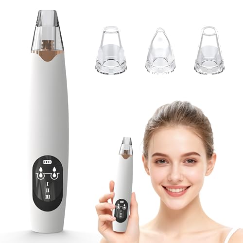 Gacavks Blackhead Remover Pore Vacuum - USB Rechargeable Facial Cleaner