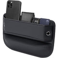 Premium Leather Car Seat Gap Filler Organizer