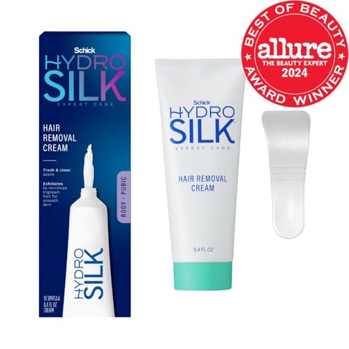 Schick Hydro Silk Women's Depilatory Cream for Body and Bikini Area