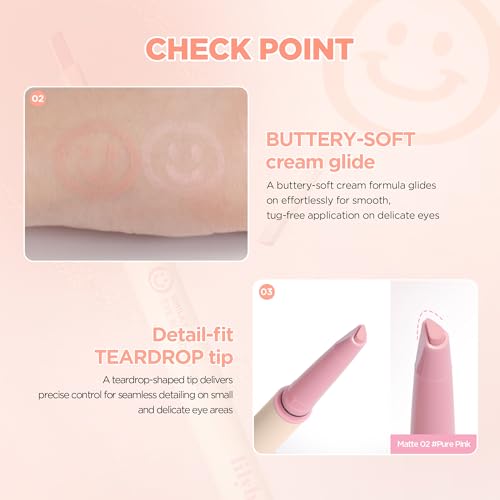 lilybyred Smiley Eye Blending Stick - Creamy Shimmer Eyeshadow