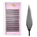 Pro Fairy Spire Lash Extensions - Premade Volume Lashes 0.07D