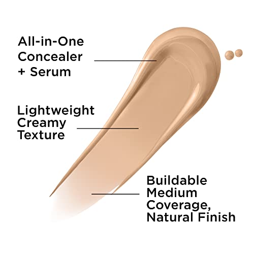 IT Cosmetics Bye Bye Dark Spots Concealer + Brightening Serum ? 2% Niacinamide, Hyaluronic Acid & Caffeine - Medium Coverage, Natural Finish, All Skin Types - 0.22 fl oz