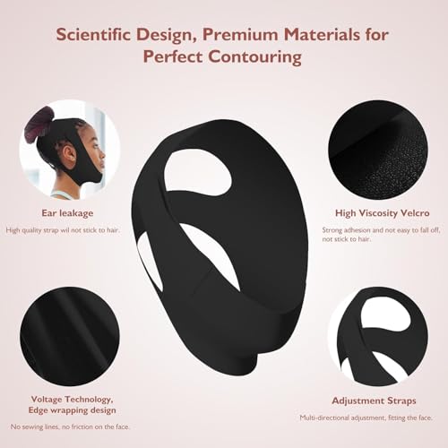 V-Line Jawline Shaper Chin Strap for Sleeping