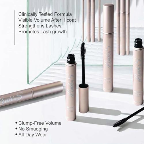 Linh'S Growth Serum Mascara - Ultra Black Lengthening & Volumizing
