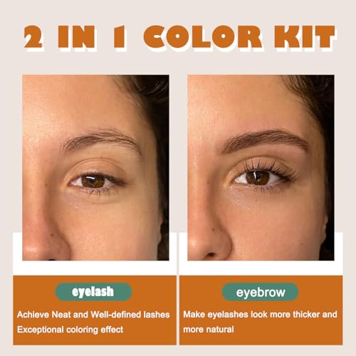 Brown Lash & Brow Color Kit | Professional Salon Results