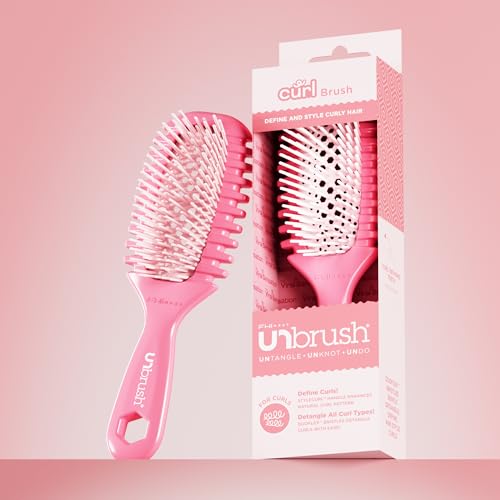 FHI Heat UNbrush Curl Detangling Brush for use on Wet Hair Only